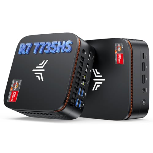 NiPoGi Hyper H1 Mini PC Windows 11 Pro AMD Ryzen7 7735HS(Βeat 7730